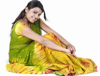 Tashu Kaushik in Half Saree Photos